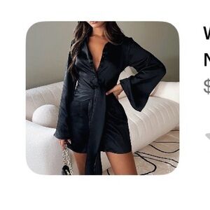 Whitefox mini black dress